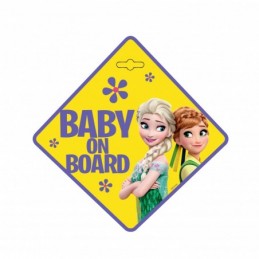 BABY ON BOARD SIGN - FROZEN