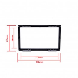 EPCR-FRAME115 Radioblende 2DIN