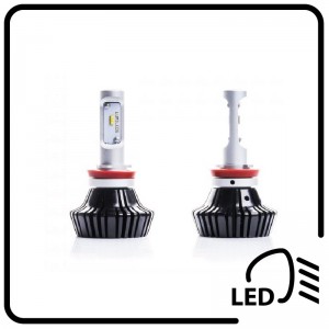 LED headlights (low/high beam)